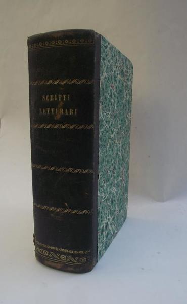 Scritti letterari di un italiano vivente.