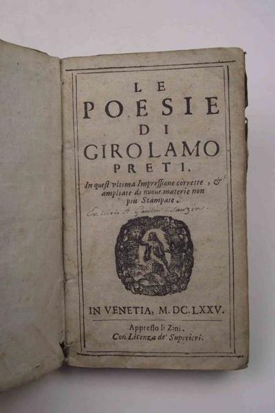 Le poesie… in quest'ultima Impressione corrette, et ampliate di nuove …