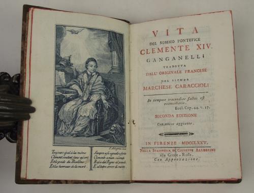 Vita del sommo pontefice Clemente XIV. Ganganelli tradotta dall'originale francese… …