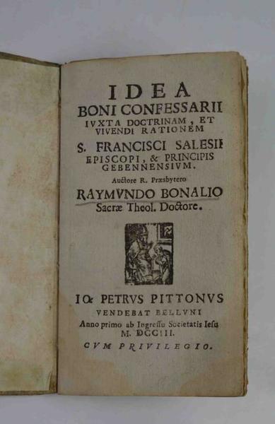 Idea boni confessarii iuxta doctrinam, et viuendi rationem S. Francisci …