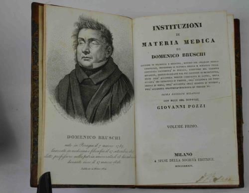 Instituzioni di materia medica… Prima edizione milanese con note del …