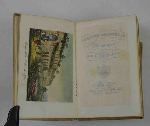 Costumi della Grecia. Almanacco per l'anno 1834.