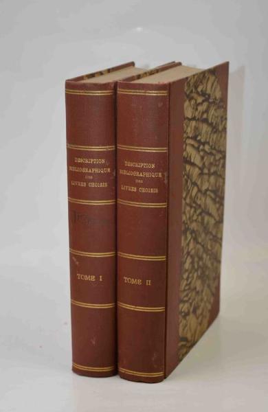 Description bibliographique des livres choisis en tous genres composant la …