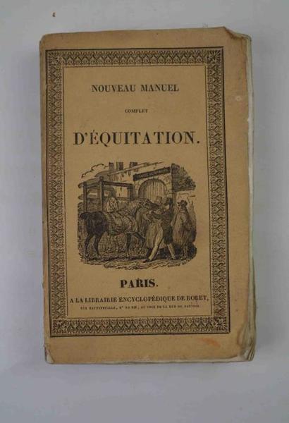 Manuel d'équitation a l'usage des deux sexes…