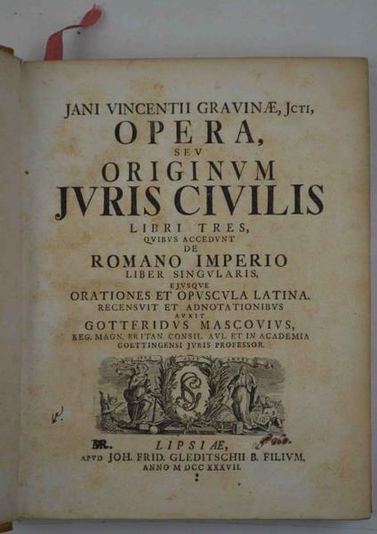 Opera, seu originum juris civilis libri tres, quibus accedunt de …