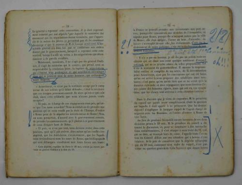 Ma mission a Rome Mai 1849. Mémoire présenté au Conseil …