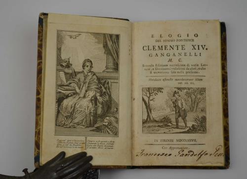 Elogio del Sommo Pontefice Clemente XIV. Ganganelli. Seconda edizione accresciuta …