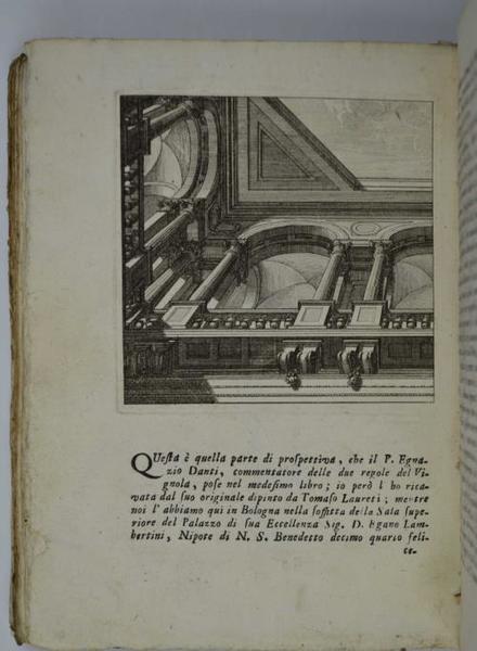 La prospettiva pratica delineata in tavole.