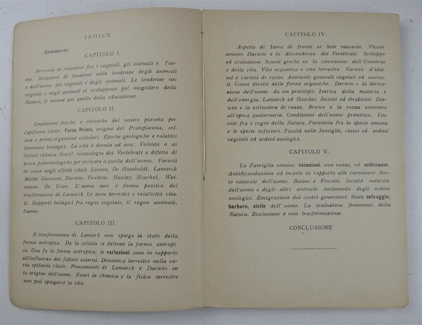 (Sull'origine dell'uomo) Studio scientifico critico sulle ipotesi di Lamarck - …