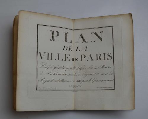 La topographie de Paris ou plan détaillé de la ville …