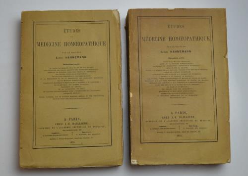 Etudes de médecine homoepathique.