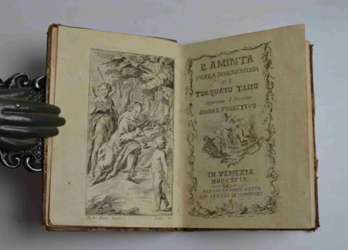 L'Aminta favola boschereccia… aggiuntovi il Poemetto Amore Fuggitivo.