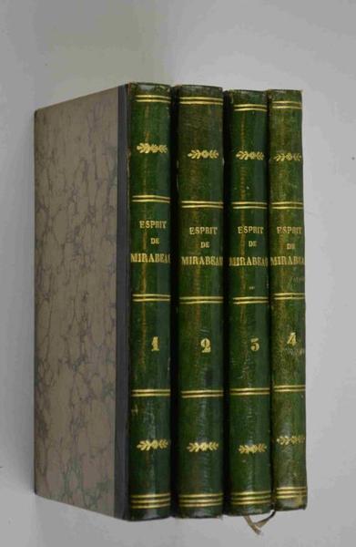 Esprit de Mirabeau ou manuel de l'homme d'état, des publicistes, …