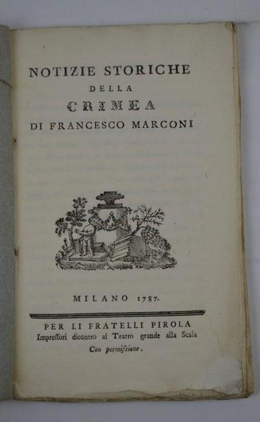 Notizie storiche della Crimea…
