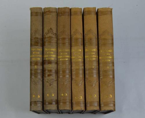 Storia delle repubbliche italiane dei secoli di mezzo.