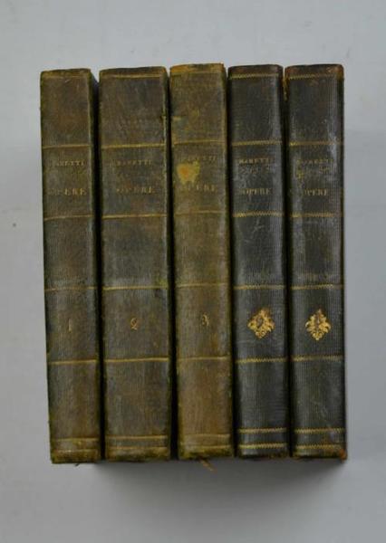 Opere… scritte in lingua italiana.