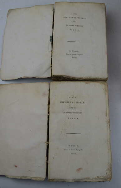 Delle influenze morali…