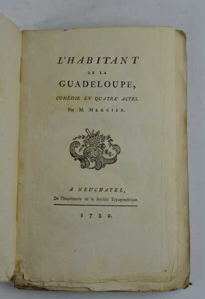 L'habitant de la Guadeloupe, comedie en quatre actes…