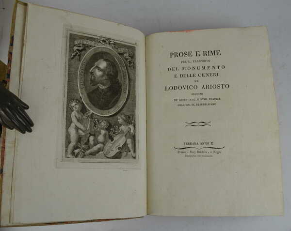 Prose e rime per il trasporto del monumento e delle …