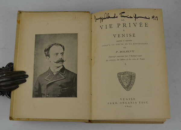 La vie privee a Venise depuis l'origine jusq'a la chute …