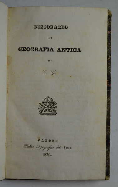 Dizionario di geografia antica di L.G.
