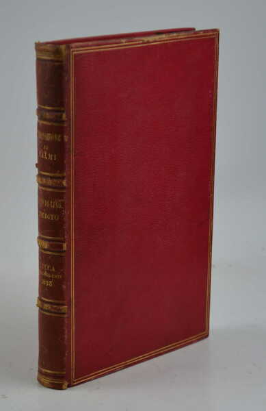 Esposizione di Salmi. testo di lingua inedito.