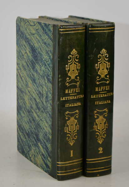 Storia della letteratura italiana. Terza edizione originale, nuovamente corretta dall'autore …