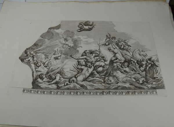 Galeria dipinta nel Palazzo del Principe Panfilio da P. Berrettini …