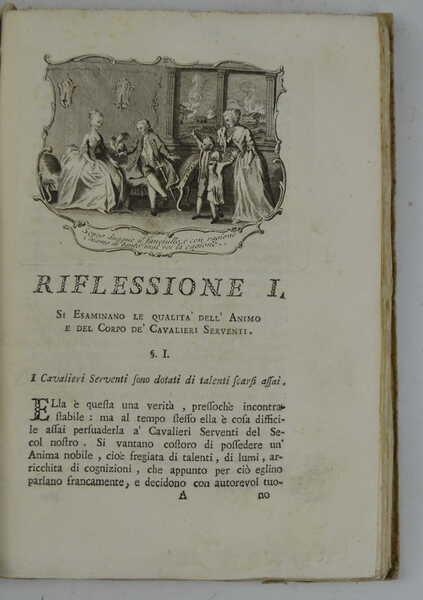 Riflessioni filosofiche, e politiche sul genio e caratteri de' Cavalieri …