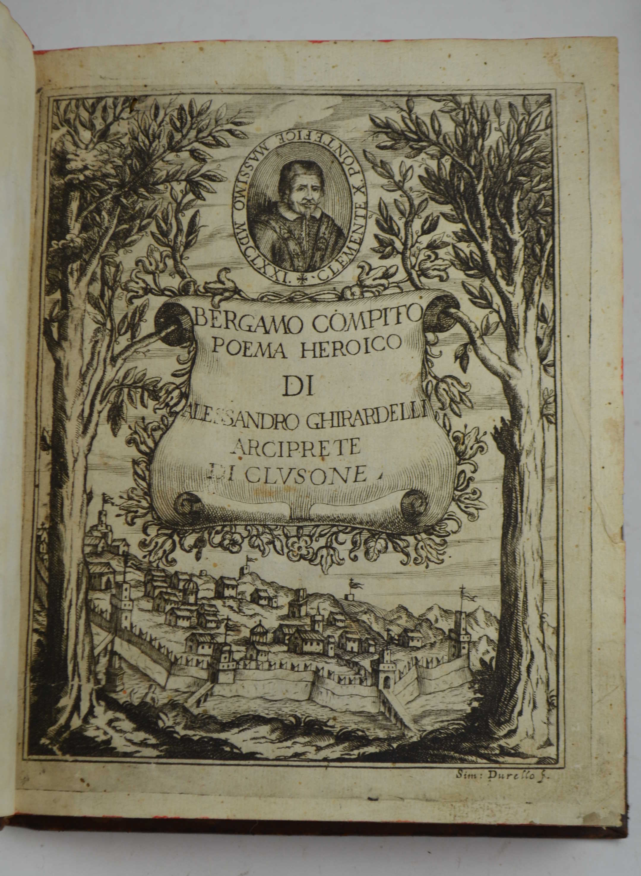 Bergamo compito. Poema heroico…