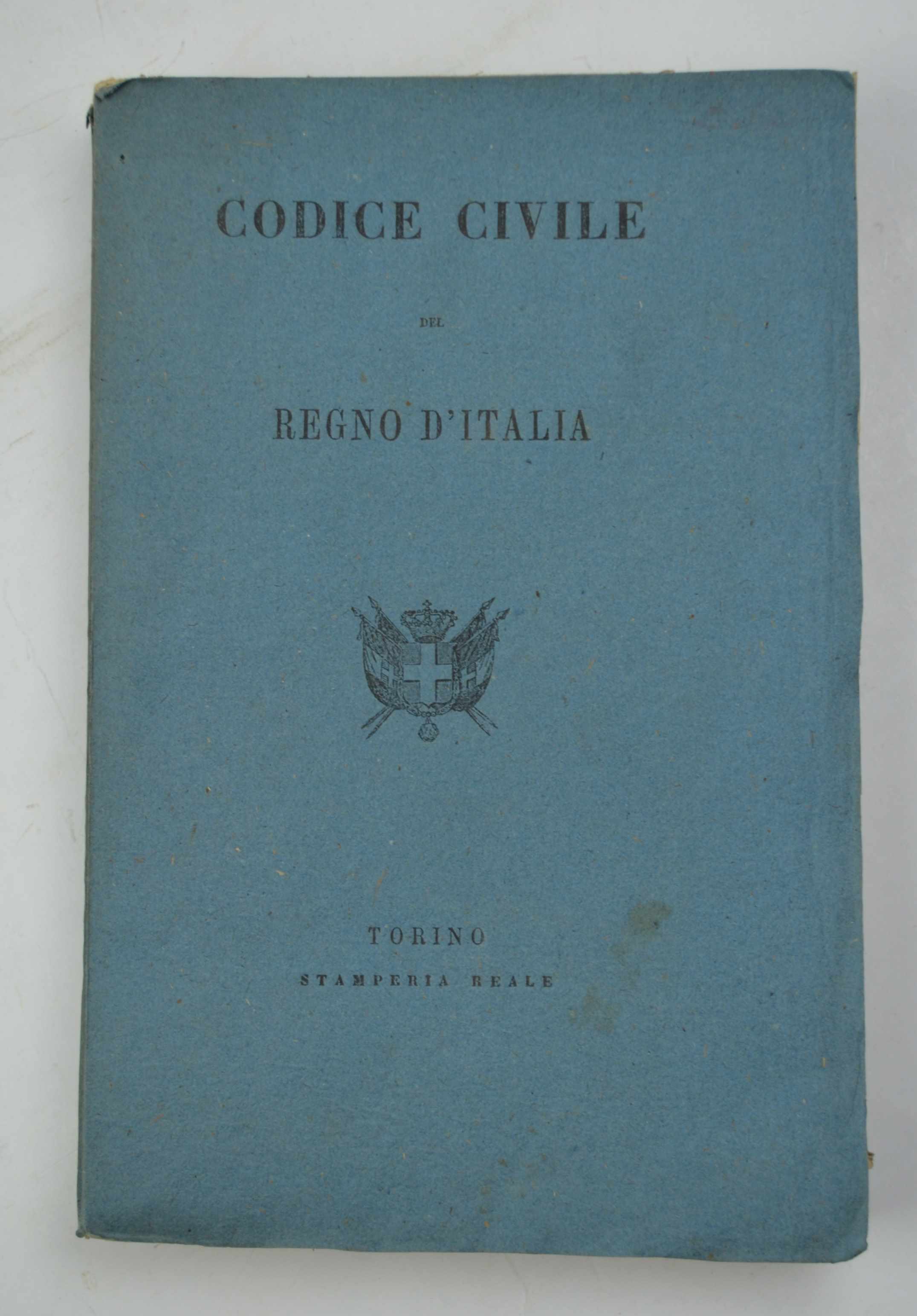 Codice civile del Regno d'Italia.