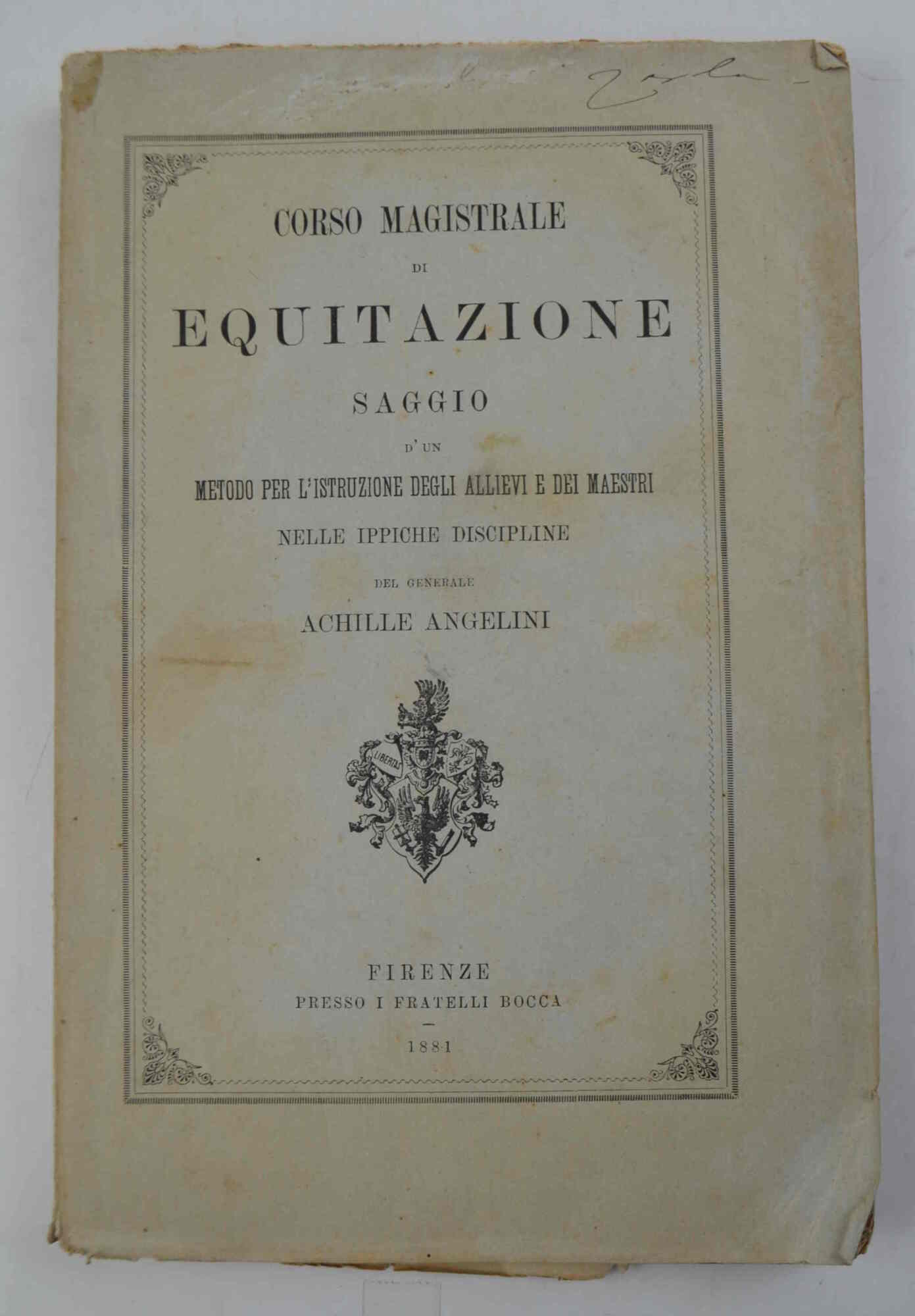 Corso magistrale di equitazione...