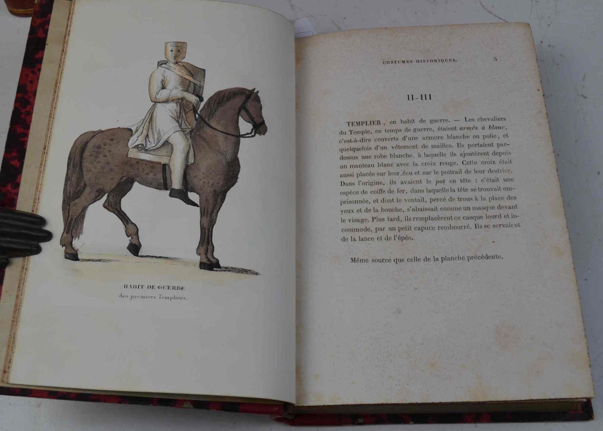 Costumes historiques de la France...