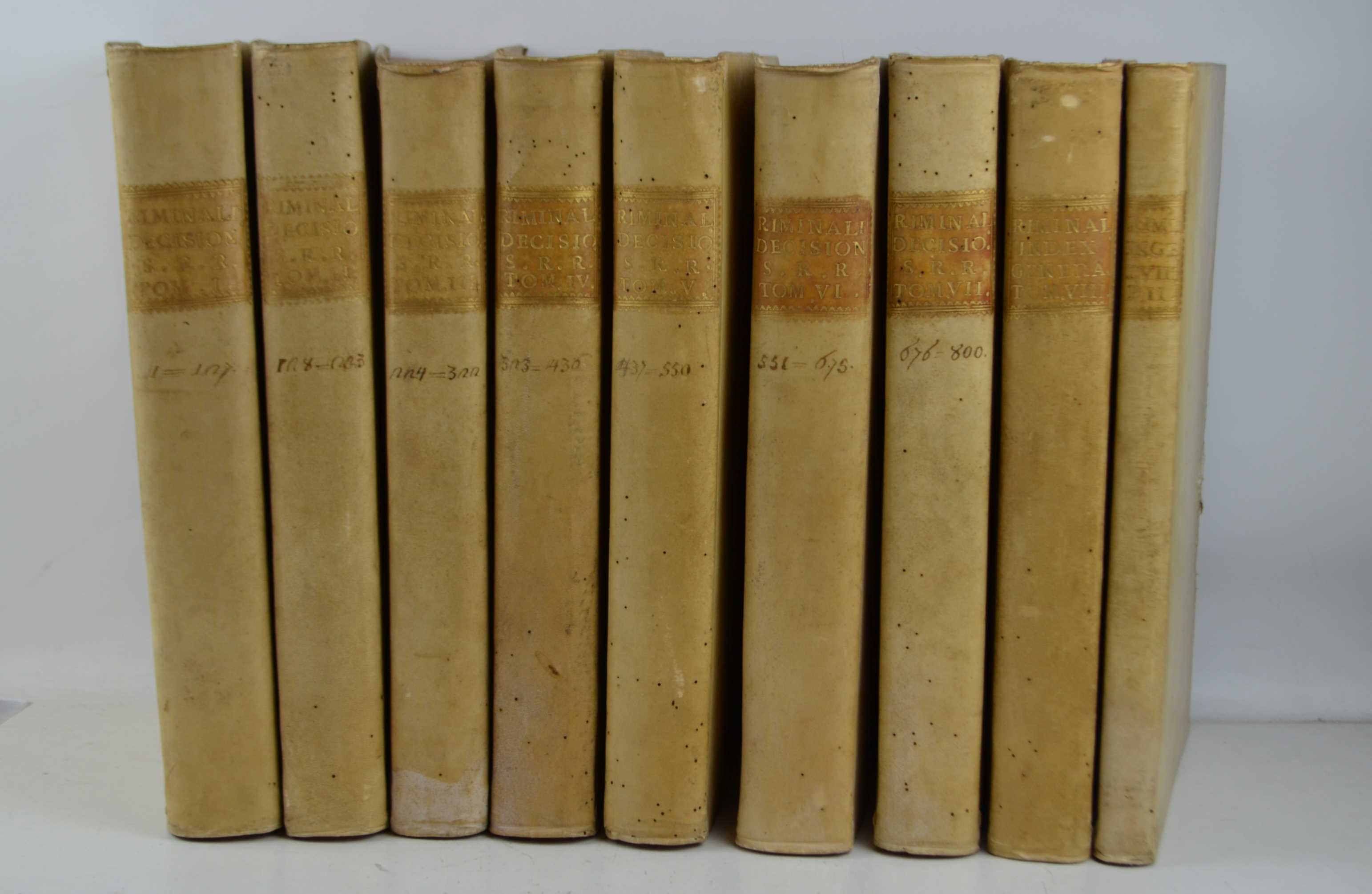 Decisiones Sacrae Rotae Romanae. Iuxta seriem temporis dispositae cum argumentis, …