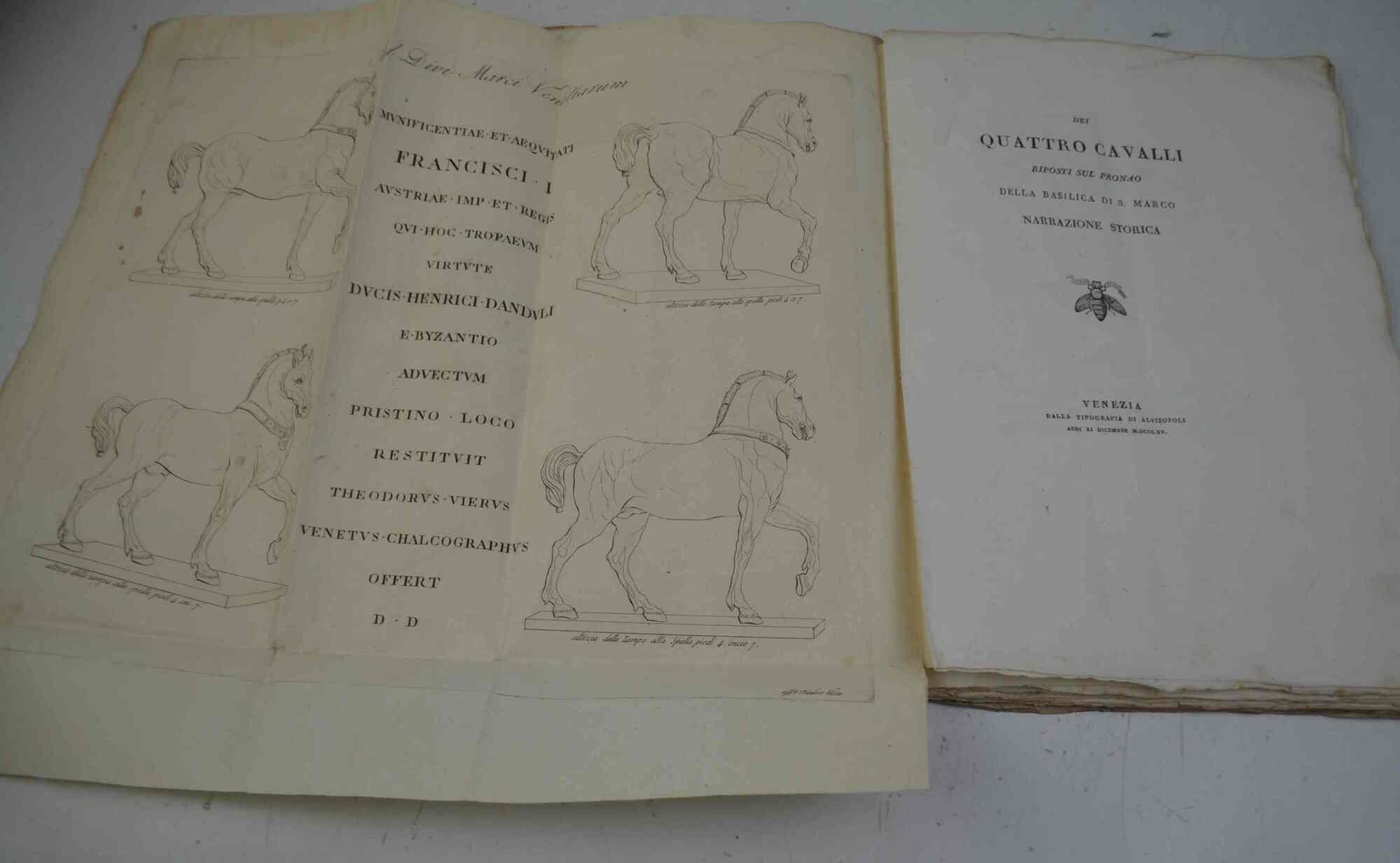 Dei quattro cavalli riposti sul pronao della Basilica di S. …