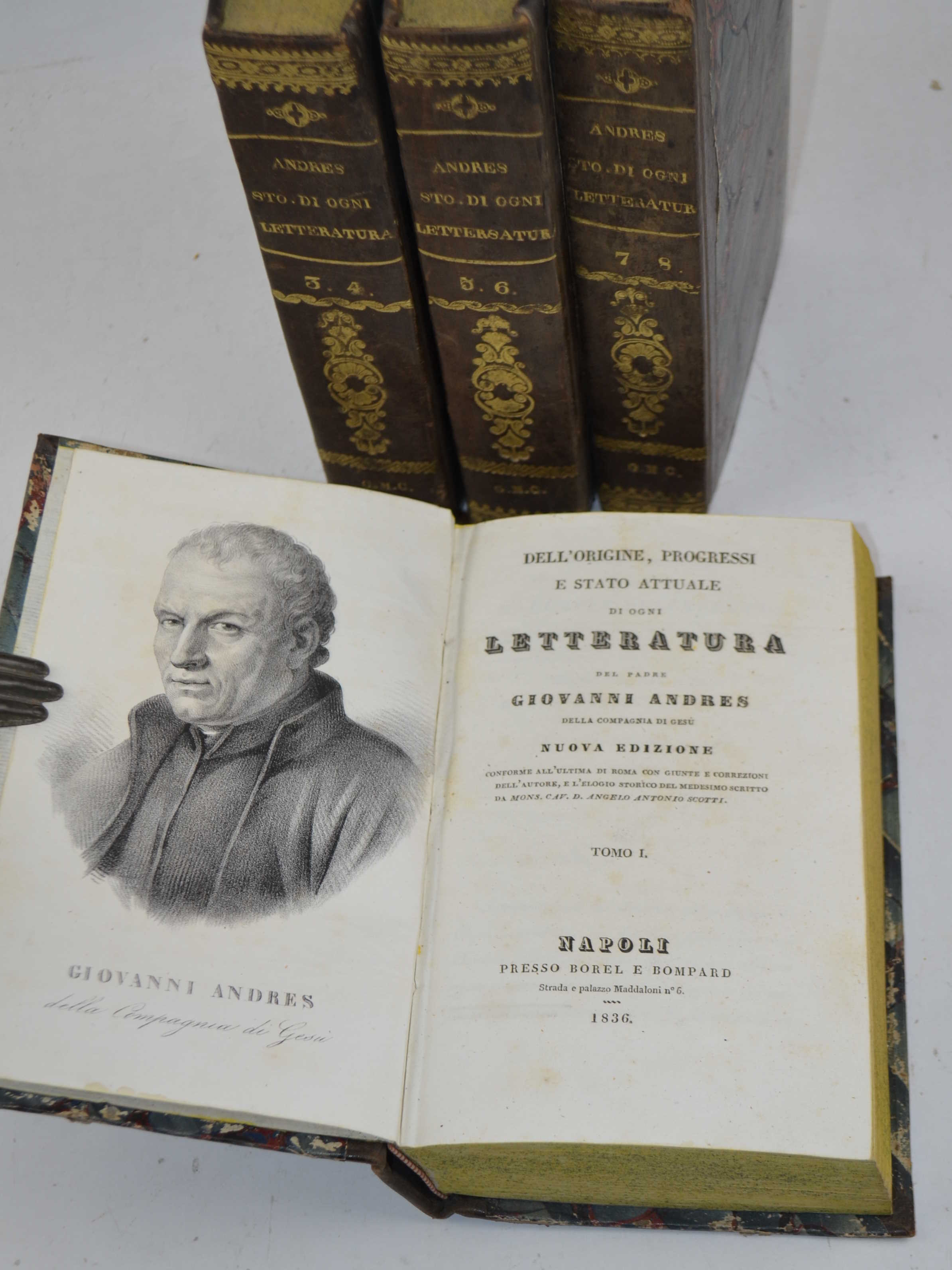 Dell'origine, progressi e stato attuale d'ogni letteratura... Nuova edizione conforme …