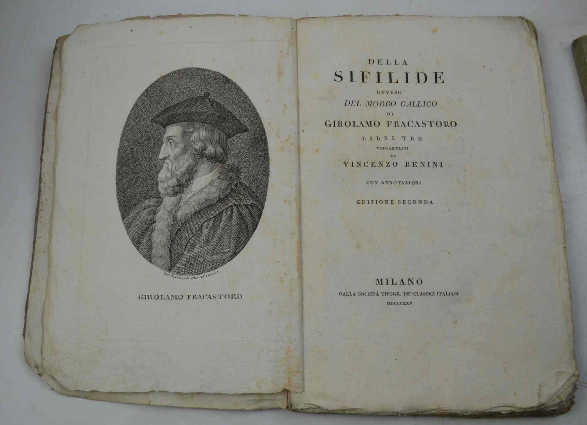 Della Sifilide ovvero del morbo gallico... Libri tre volgarizzati da …