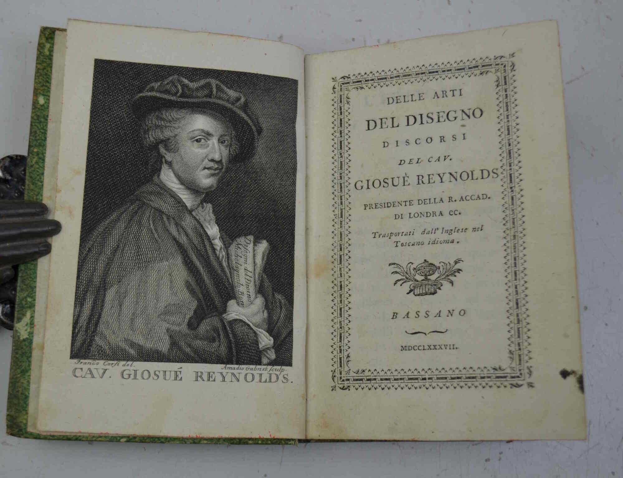 Delle arti del disegno. Discorsi... trasportati dall'Inglese nel Toscano Idioma.