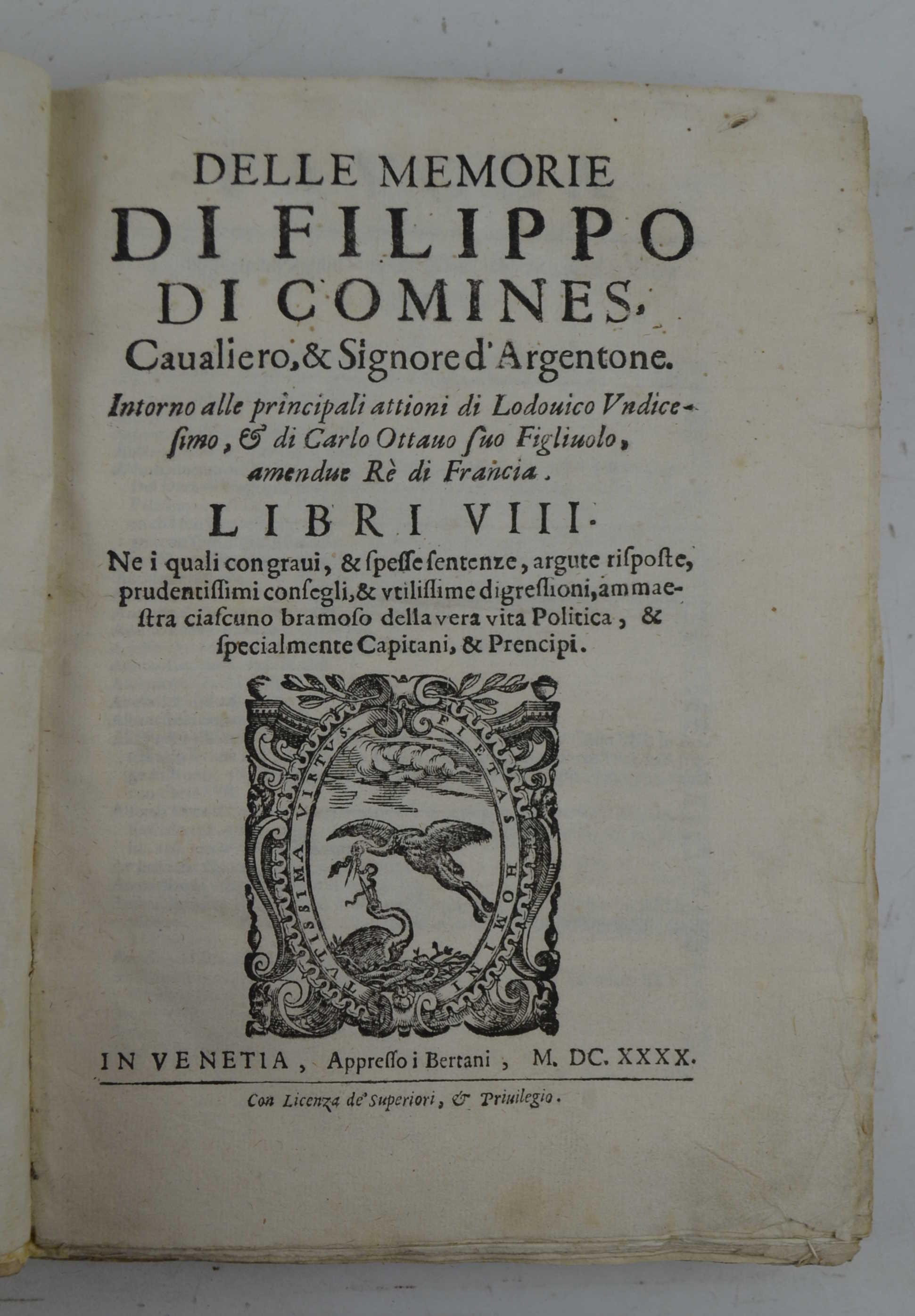 Delle memorie… intorno alle principali attioni di Lodovico Undecimo, e …