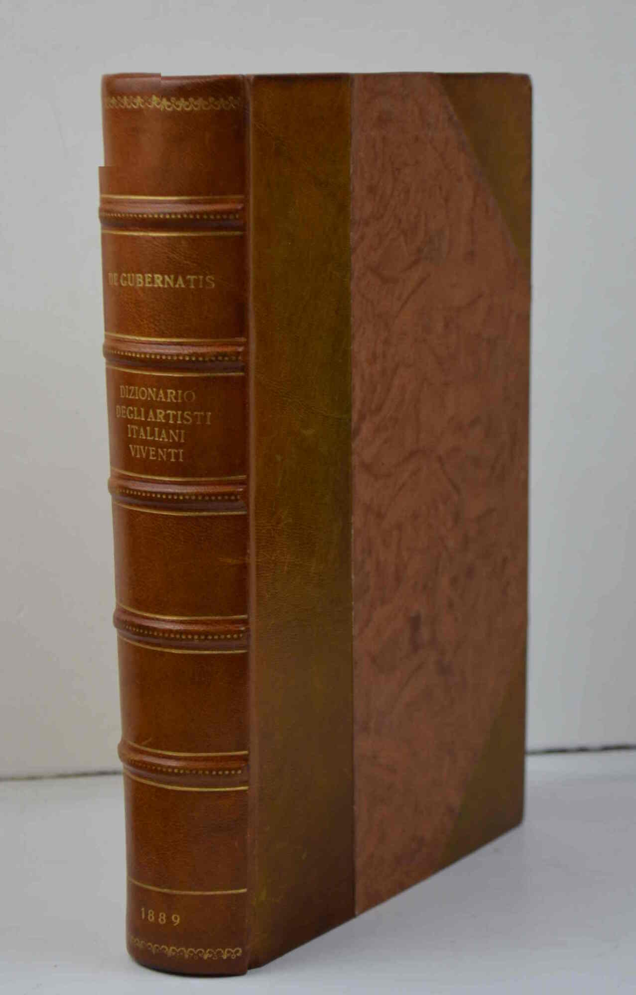 Dizionario degli artisti italiani viventi. Pittori, scultori e architetti...