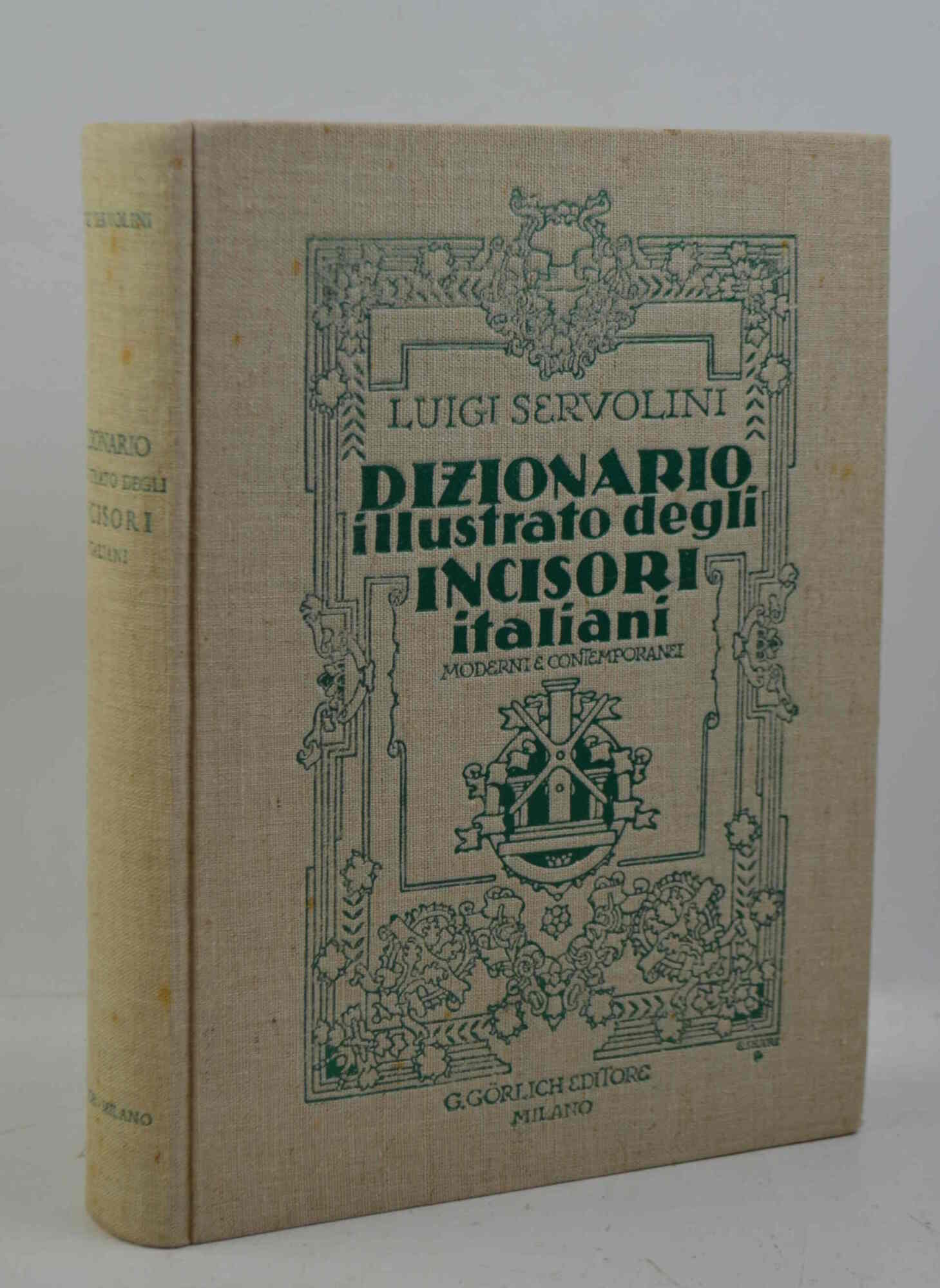 Dizionario illustrato degli incisori italiani moderni e contemporanei.