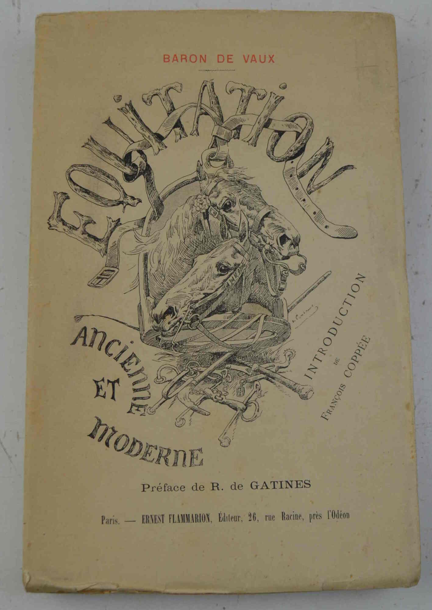 Équitation ancienne et moderne de la Guérinière, d'Abzac, d'Aure Bancher …