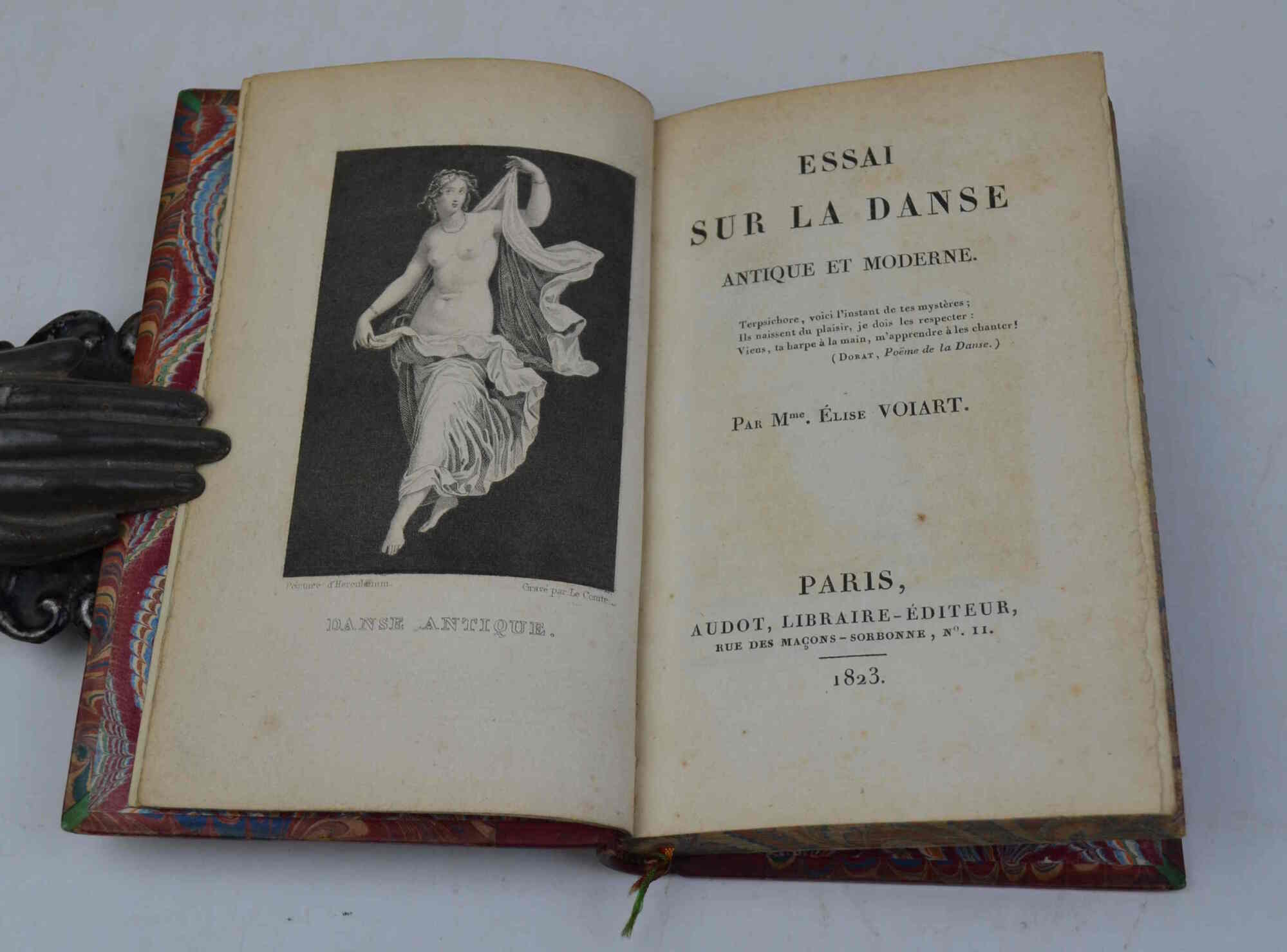 Essai sur la danse antique et moderne...