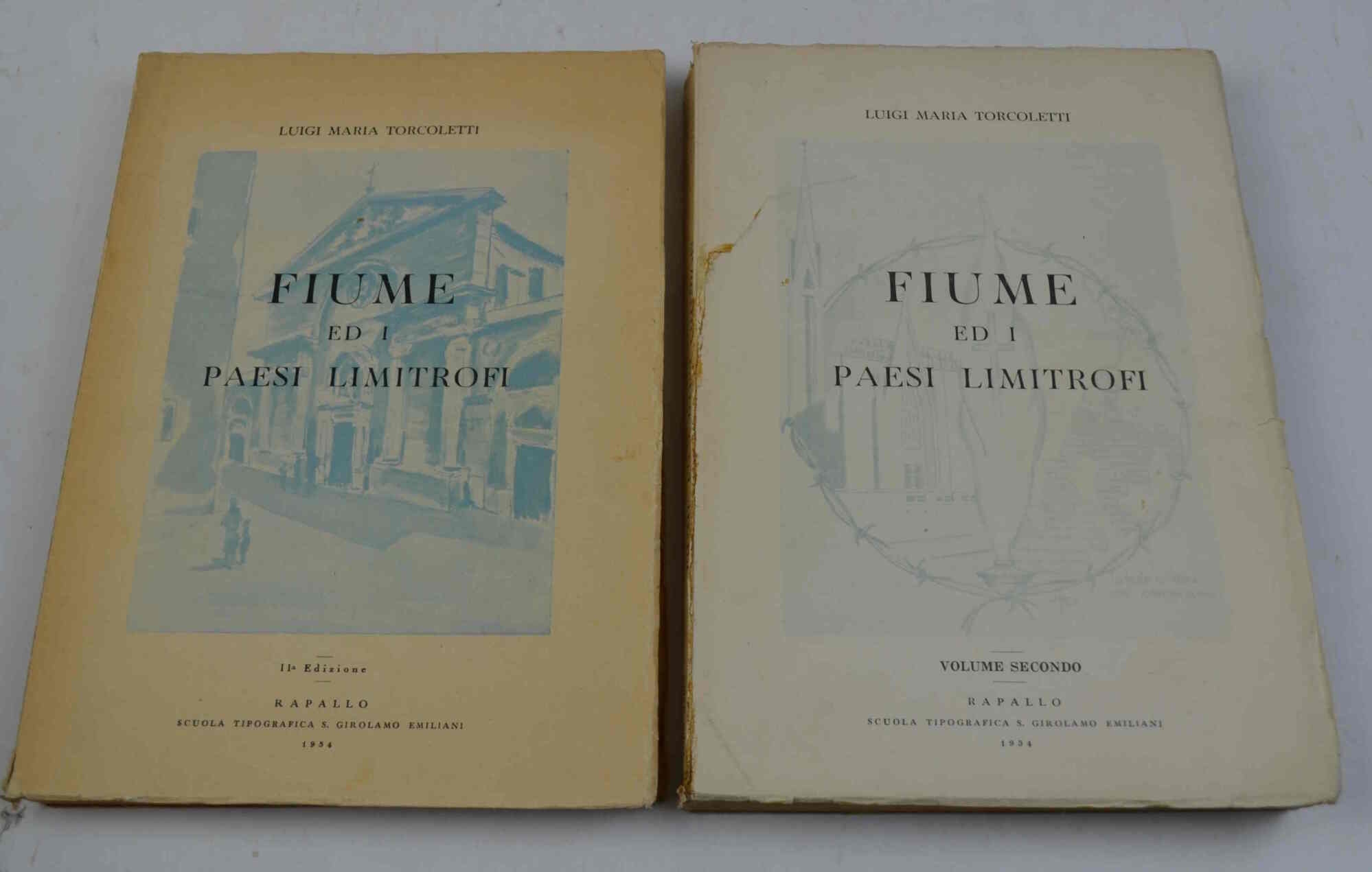 Fiume ed i paesi limitrofi.