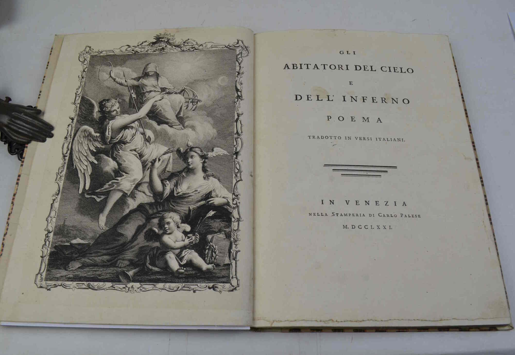 Gli abitatori del cielo e dell'inferno. Poema tradotto in versi …