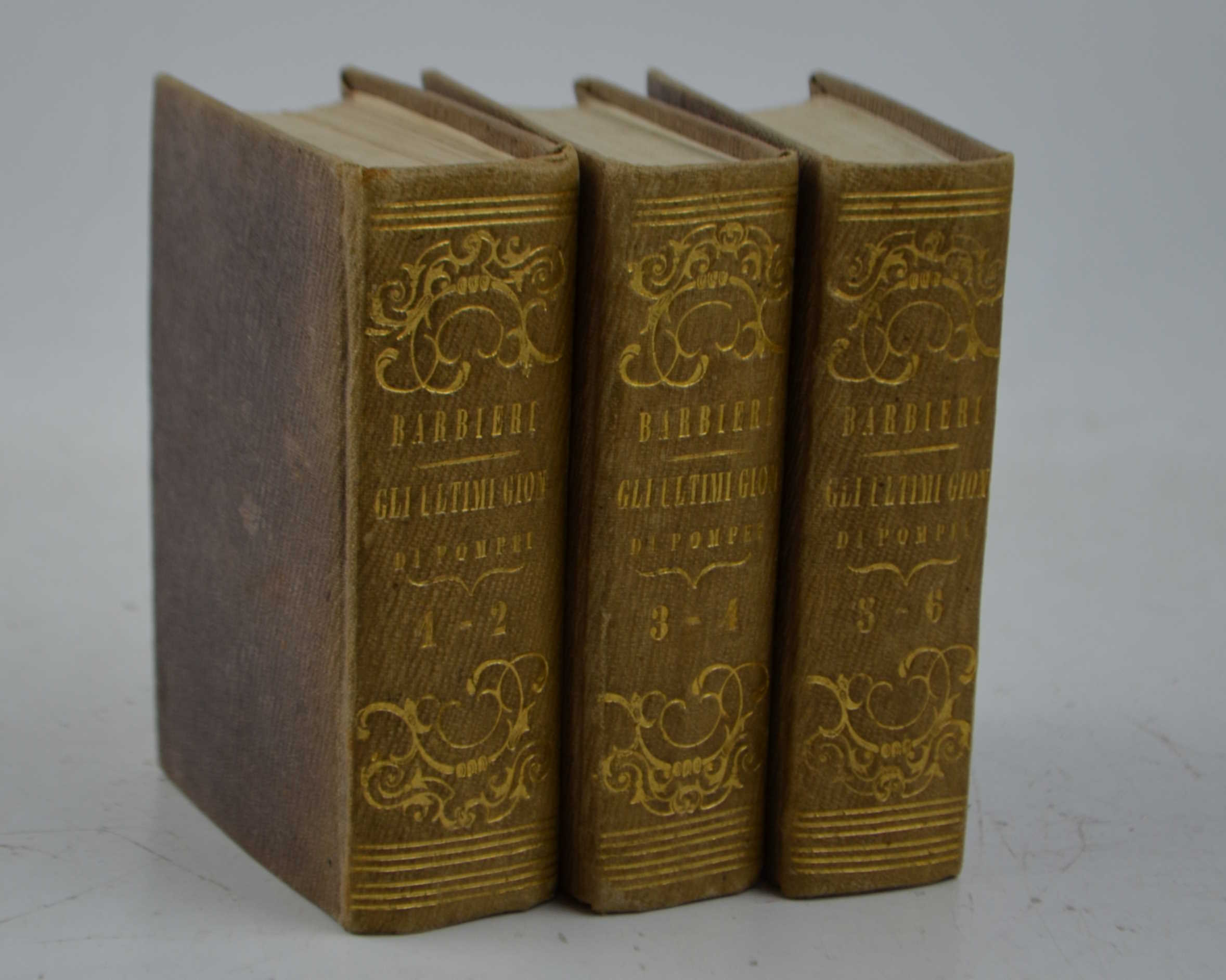 Gli ultimi giorni di Pompei… Versione dall'inglese Gaetano Barbieri.