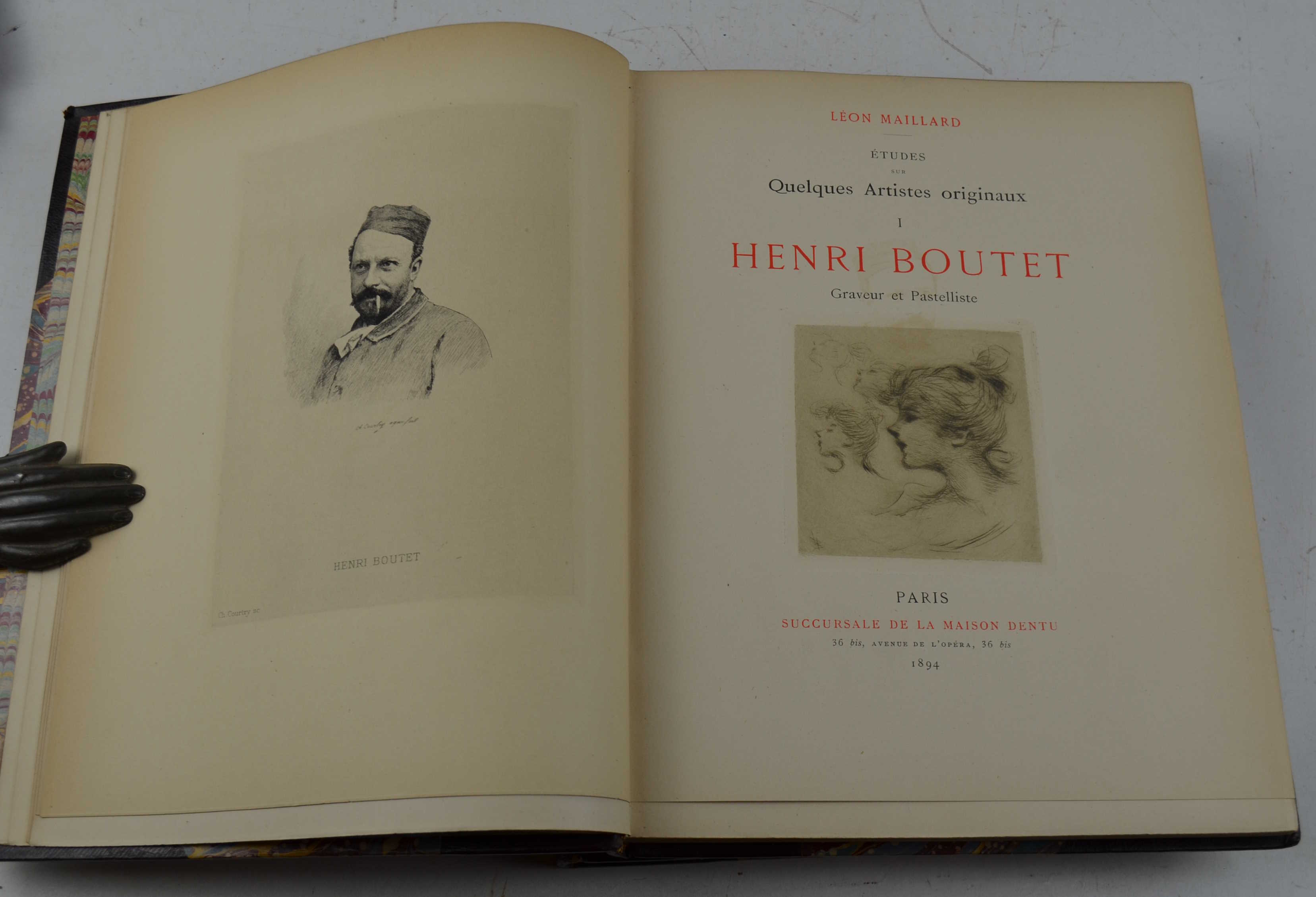 Henri Boutet, Graveur et Pastelliste.