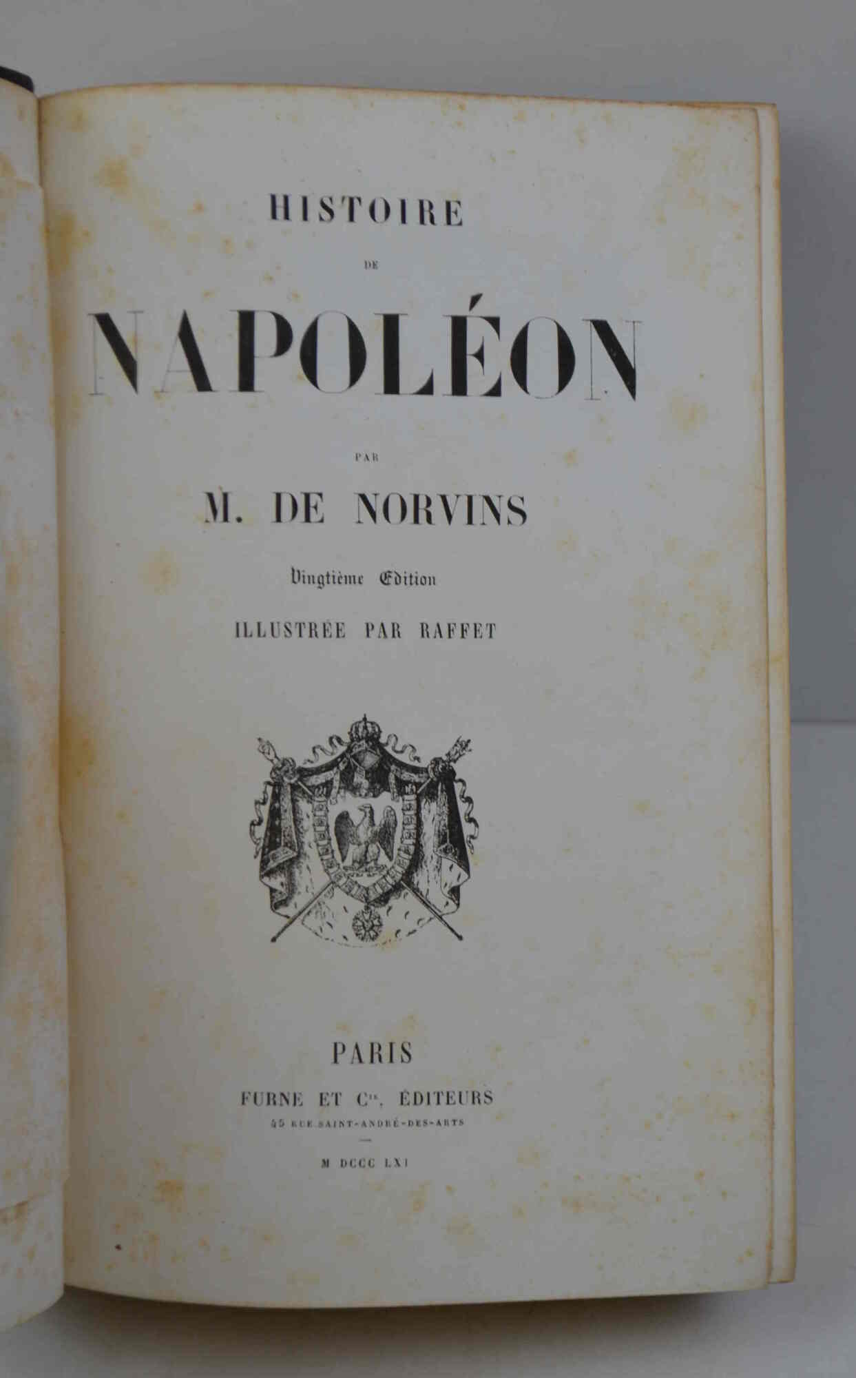 Histoire de Napoléon.