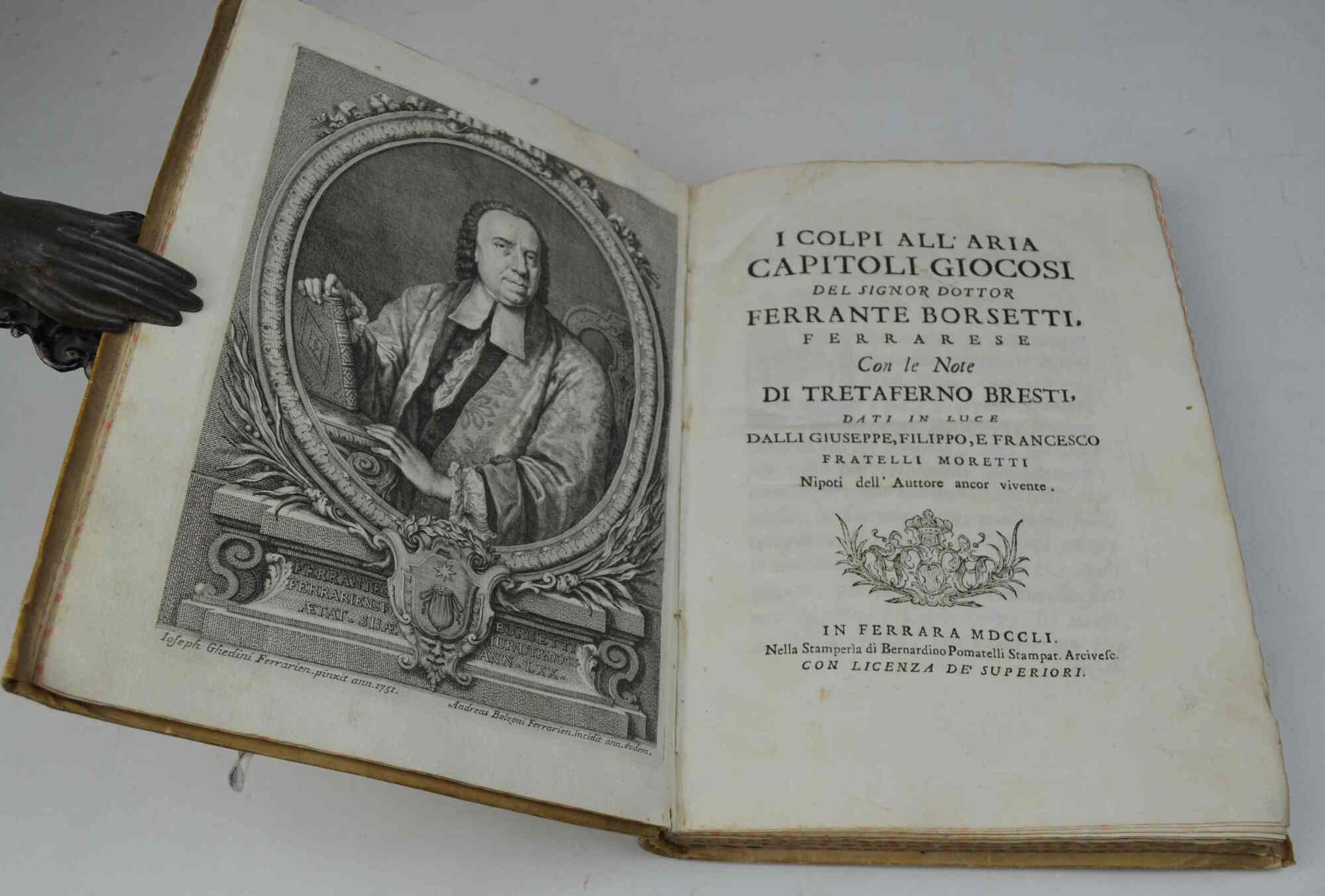 I Colpi all'aria Capitoli giocosi... con le note di Tretafermo …