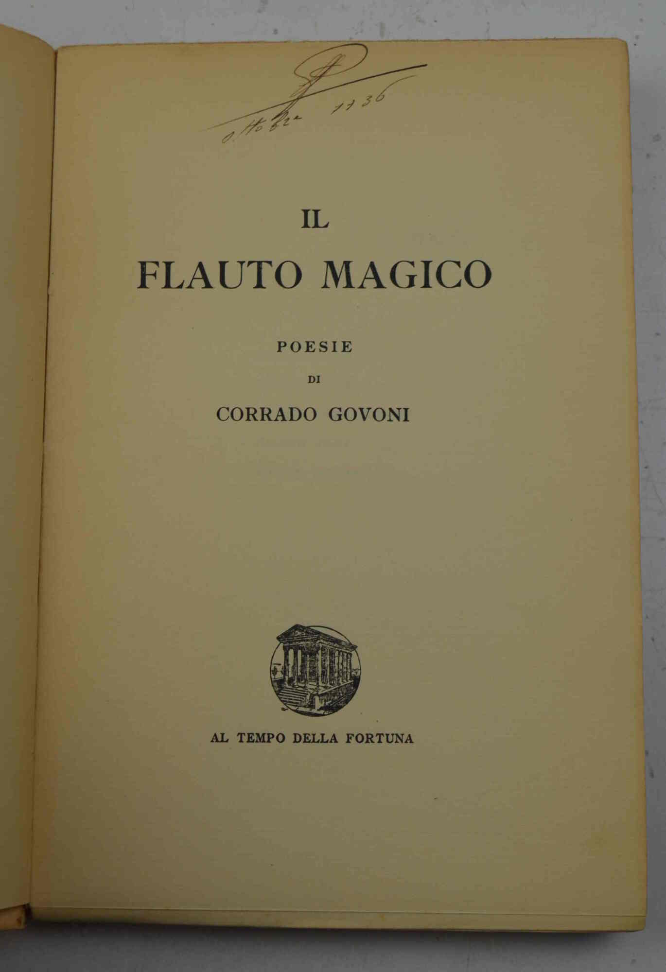 Il flauto magico. Poesie.